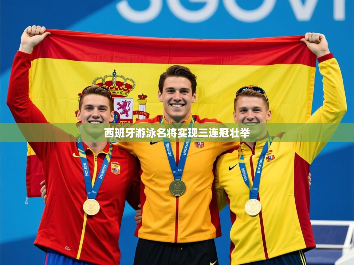 西班牙游泳名将实现三连冠壮举