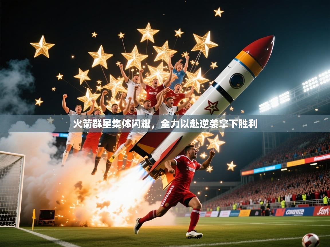 火箭群星集体闪耀，全力以赴逆袭拿下胜利