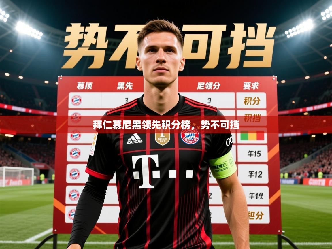 拜仁慕尼黑领先积分榜，势不可挡