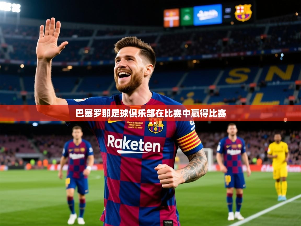 巴塞罗那足球俱乐部在比赛中赢得比赛 巴塞罗那足球俱乐部在比赛中赢得比赛