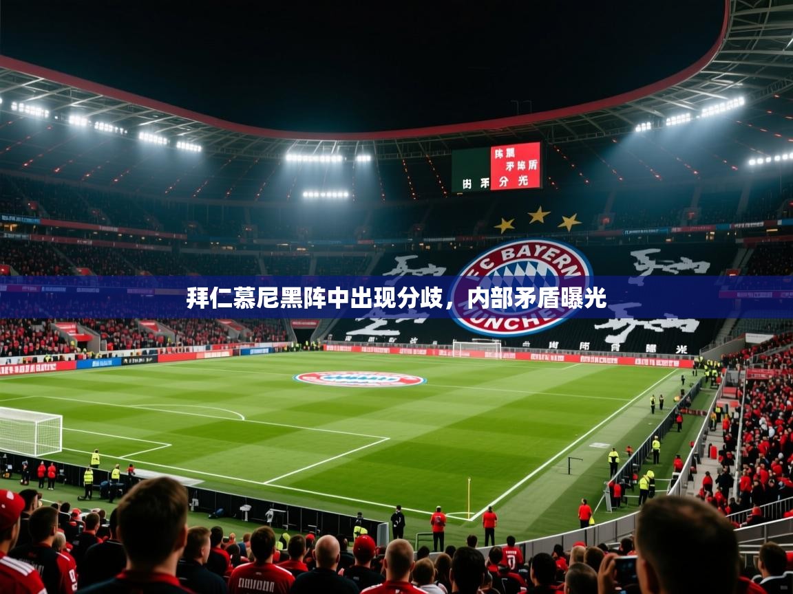 拜仁慕尼黑阵中出现分歧,内部矛盾曝光 拜仁慕尼黑阵中出现分歧,内部矛盾曝光